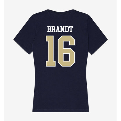 Oral Roberts - NCAA Baseball : Matthew Brandt - Women's V-Neck T-Shirt-1