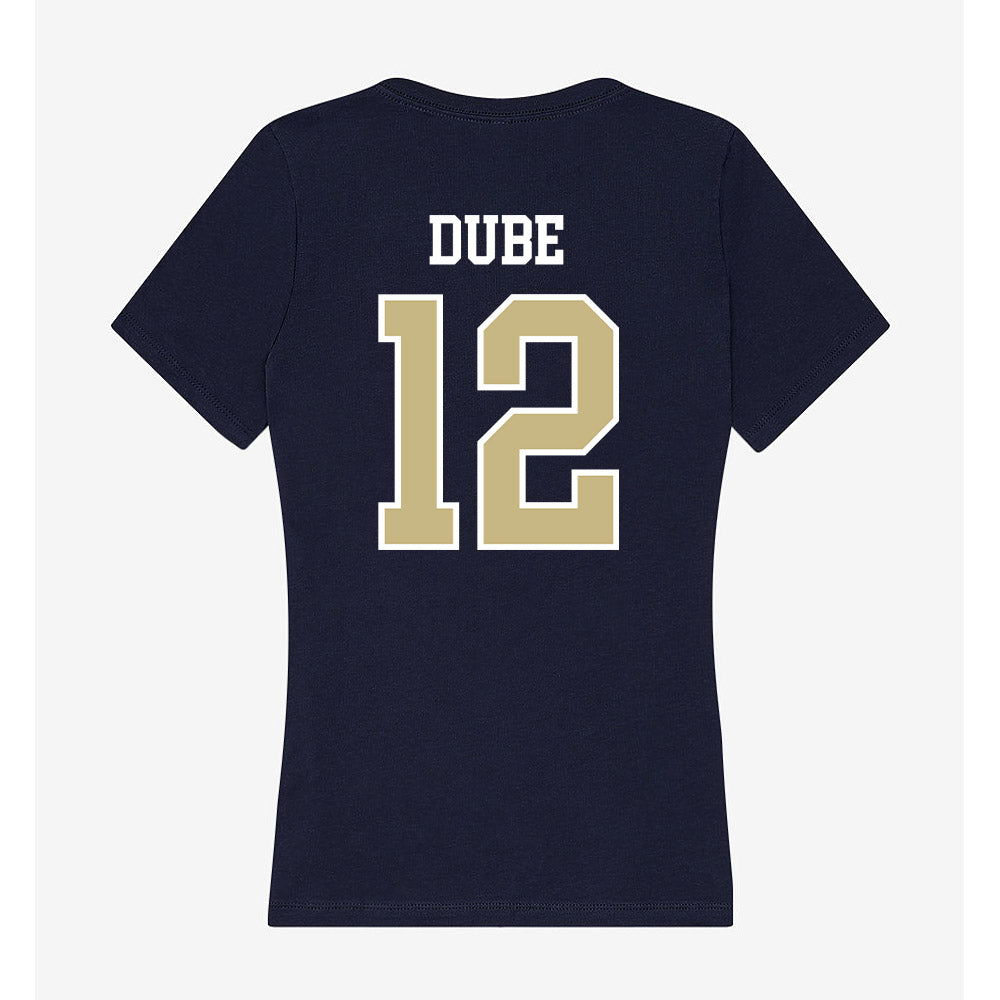 Oral Roberts - NCAA Women's Volleyball : Elyse Dube - Women's V-Neck T-Shirt-1