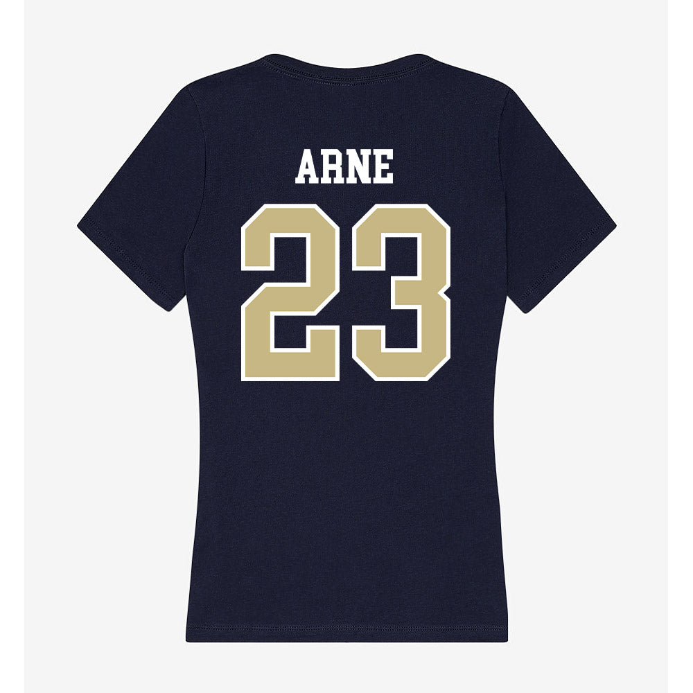 Oral Roberts - NCAA Women's Soccer : carson arne - Women's V-Neck T-Shirt-1