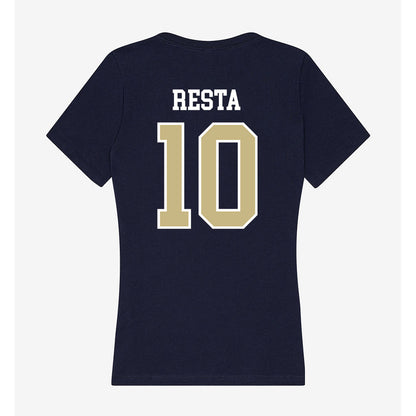 Oral Roberts - NCAA Women's Volleyball : Rachel Resta - Women's V-Neck T-Shirt-1