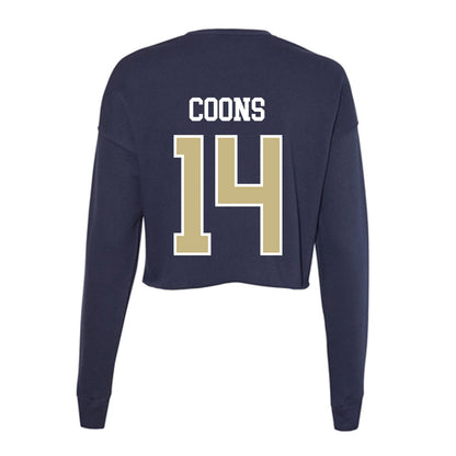Oral Roberts - NCAA Women's Basketball : Hannah Coons - Women's Cropped Crew Fleece-1