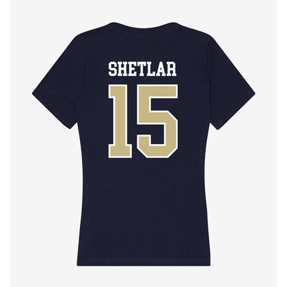 Oral Roberts - NCAA Women's Basketball : Alana Shetlar - Women's V-Neck T-Shirt-1