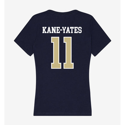 Oral Roberts - NCAA Baseball : Wailele Kane-Yates - Women's V-Neck T-Shirt-1