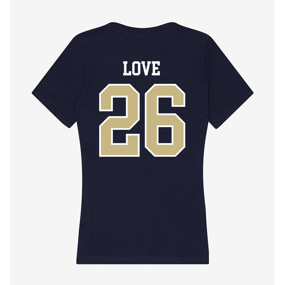 Oral Roberts - NCAA Baseball : Nathan Love - Women's V-Neck T-Shirt-1