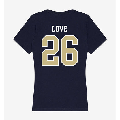 Oral Roberts - NCAA Baseball : Nathan Love - Women's V-Neck T-Shirt-1