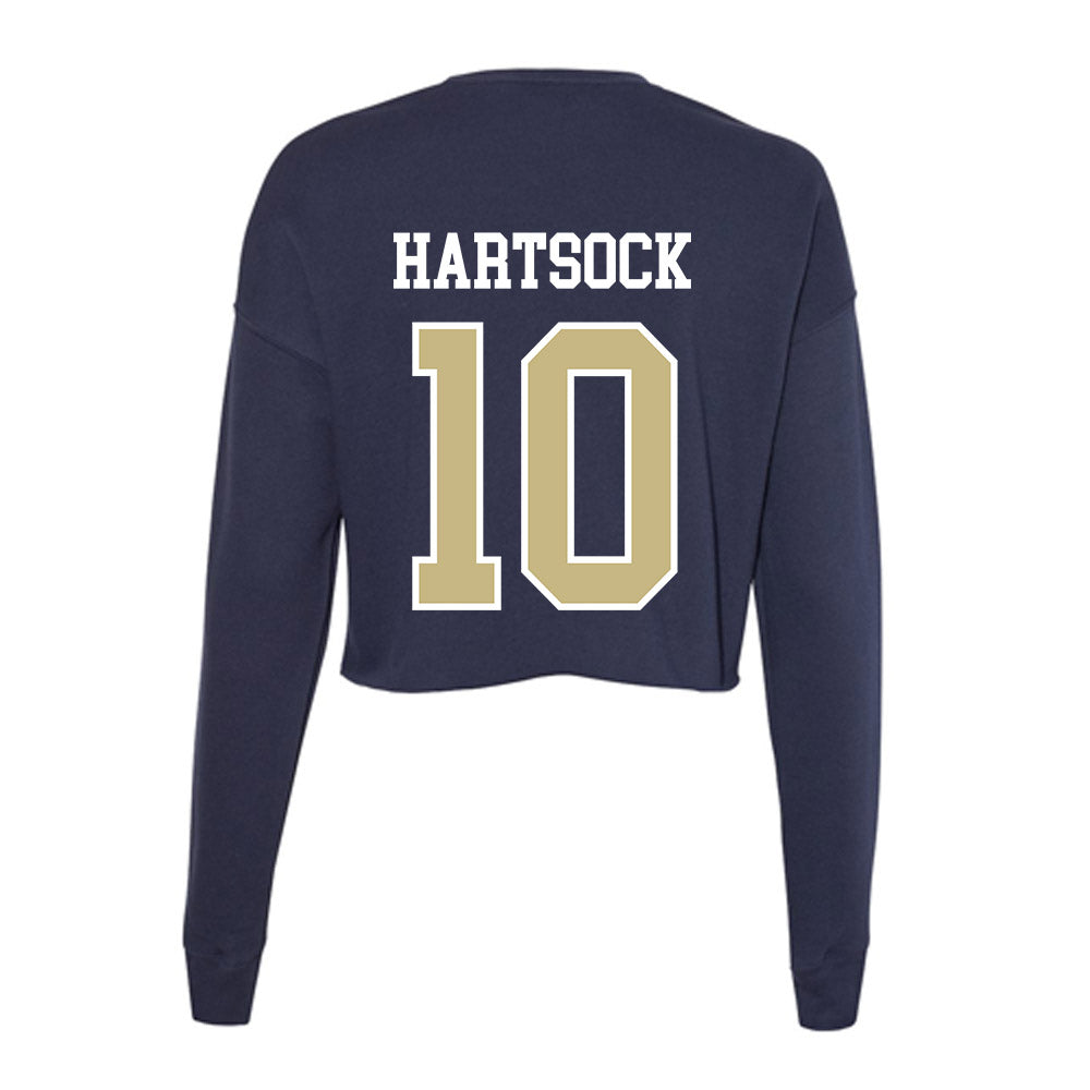 Oral Roberts - NCAA Women's Basketball : Preslee Hartsock - Women's Cropped Crew Fleece-1