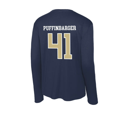 Oral Roberts - NCAA Baseball : Luke Puffinbarger - Activewear Long Sleeve T-Shirt-1