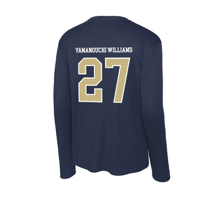 Oral Roberts - NCAA Men's Basketball : Yuto Yamanouchi williams - Activewear Long Sleeve T-Shirt-1