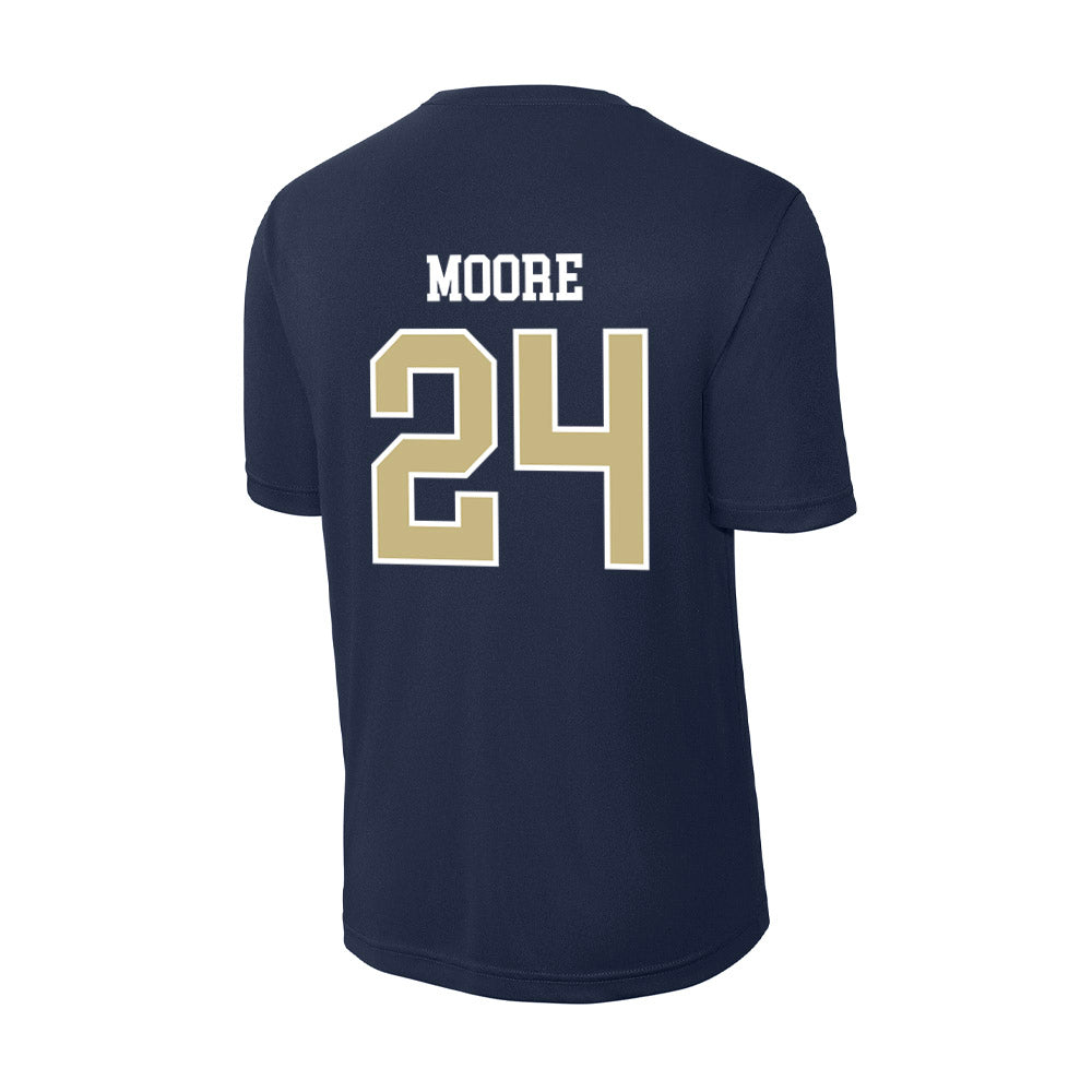 Oral Roberts - NCAA Men's Basketball : Josiah Moore - Activewear T-Shirt-1