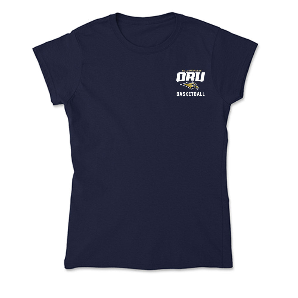 Oral Roberts - NCAA Men's Basketball : Cal Furnish - Soft Style Women’s T-Shirt-0