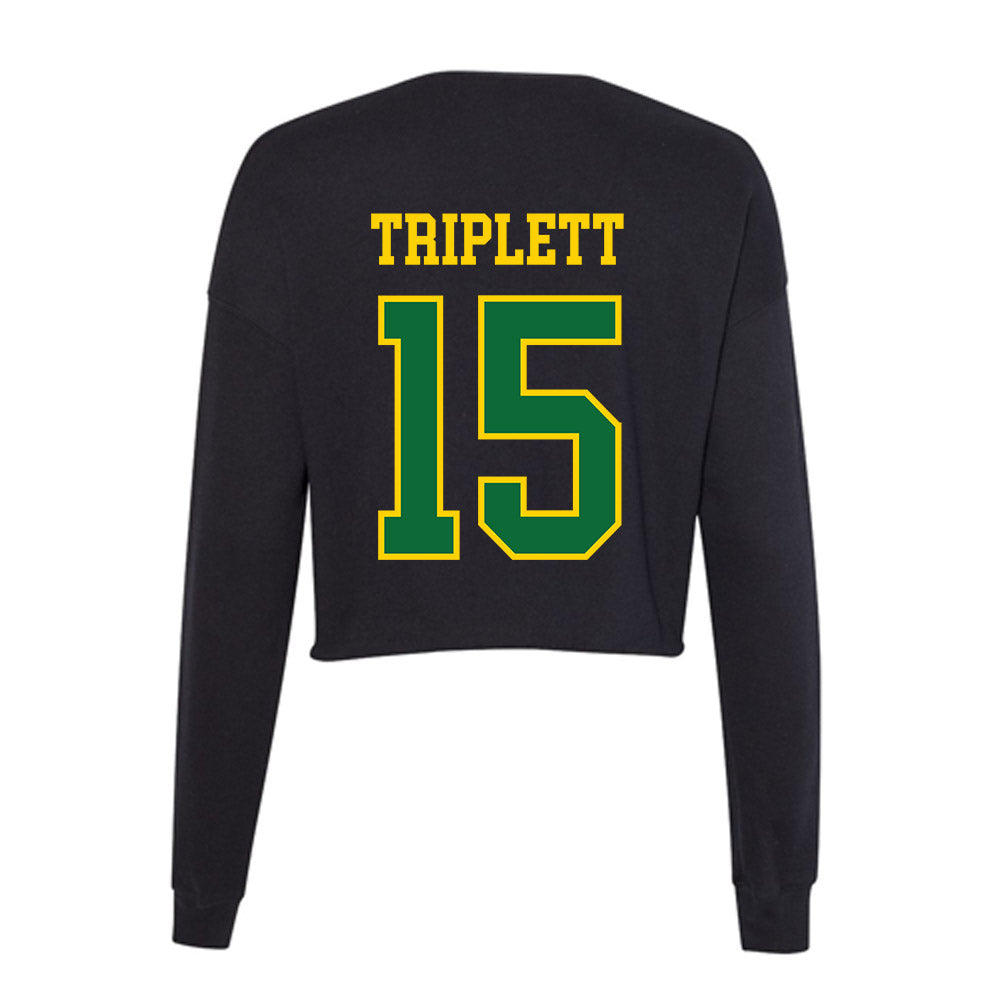 KYSU - NCAA Women's Basketball : Alycia Triplett - Women's Cropped Crew Fleece-1