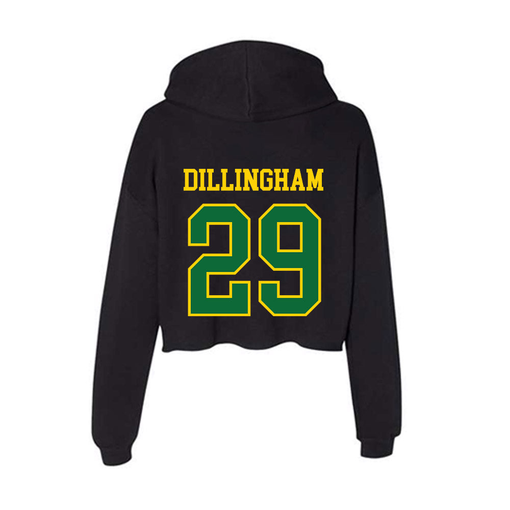 KYSU - NCAA Football : Donovan Dillingham - Women's Crop Fleece Hoodie-1