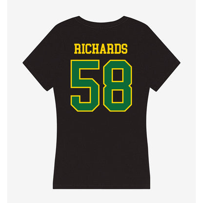 KYSU - NCAA Football : Syia Richards - Women's V-Neck T-Shirt-1