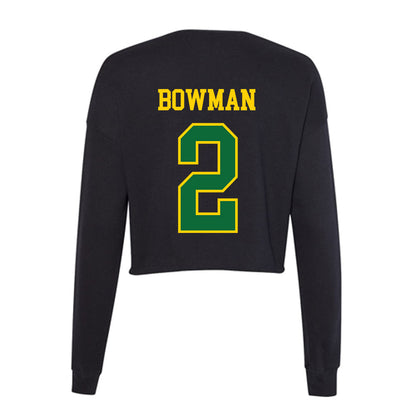 KYSU - NCAA Softball : Tiahna Bowman - Women's Cropped Crew Fleece-1