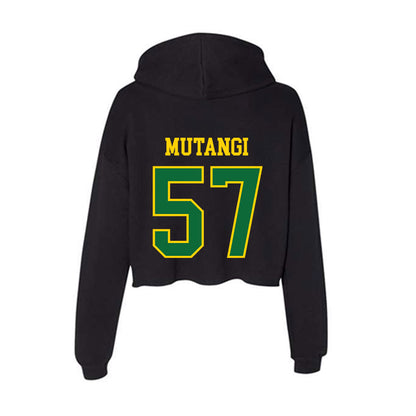 KYSU - NCAA Football : Nehemiah Mutangi - Women's Crop Fleece Hoodie-1