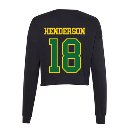 KYSU - NCAA Football : Elijah Henderson - Women's Cropped Crew Fleece-1