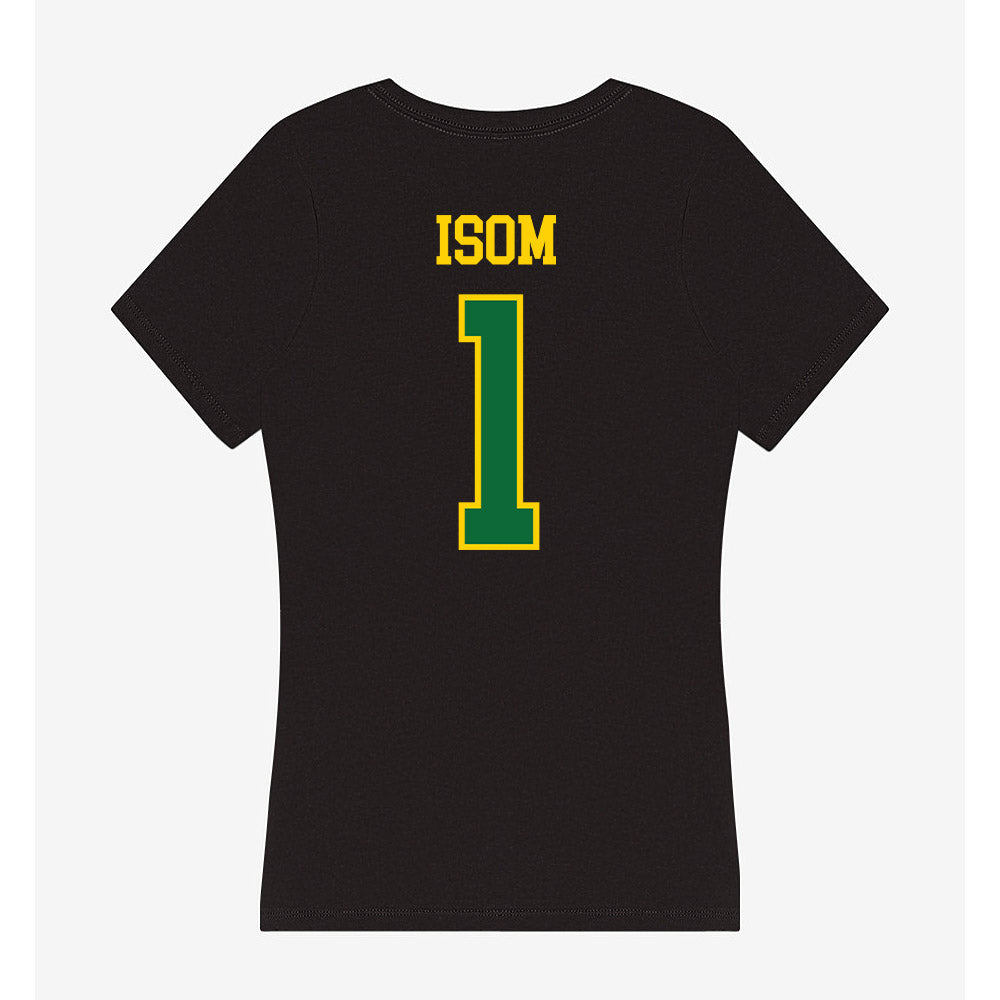 KYSU - NCAA Women's Basketball : Jordan Isom - Women's V-Neck T-Shirt-1