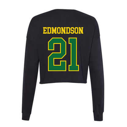 KYSU - NCAA Men's Basketball : Justin Edmondson - Women's Cropped Crew Fleece-1