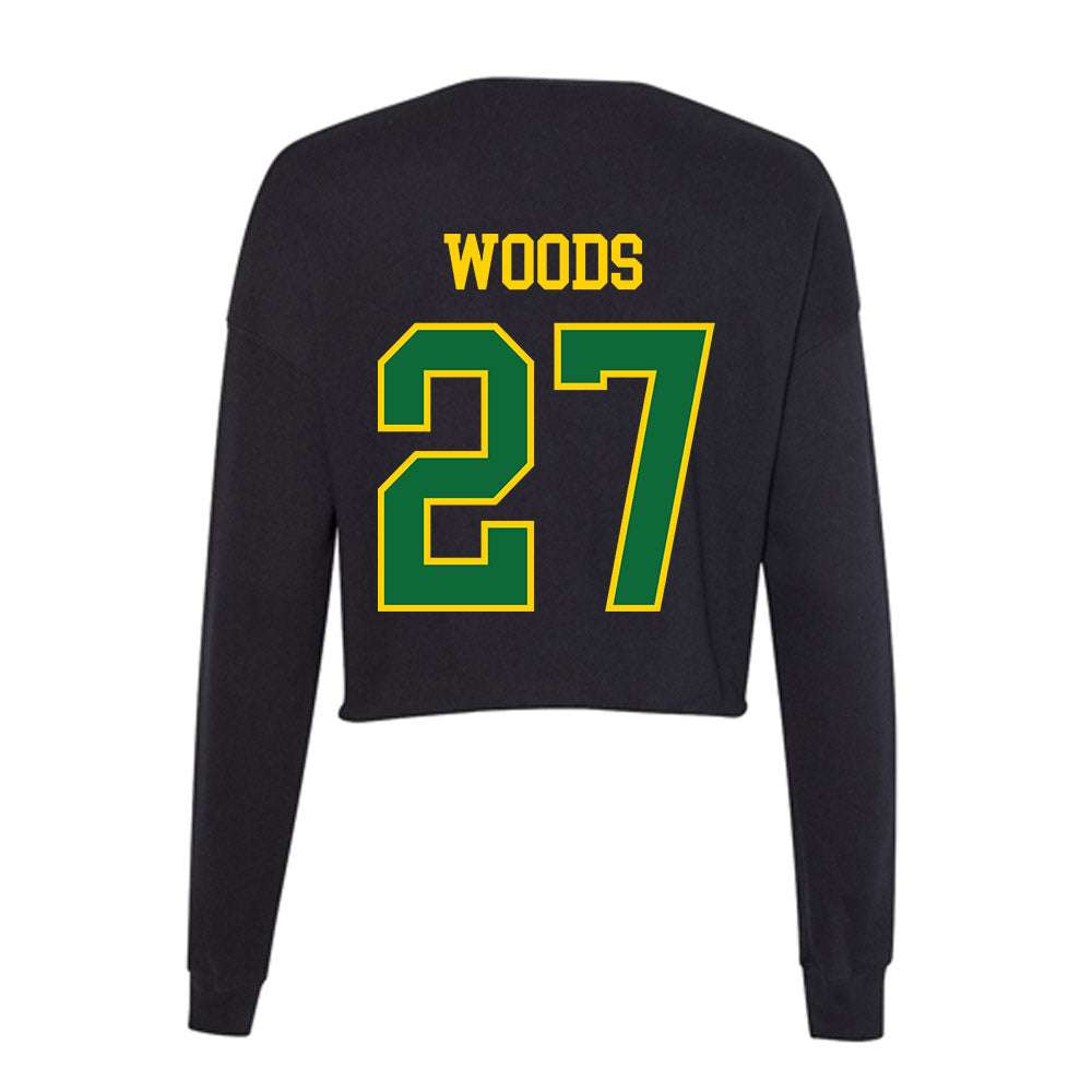 KYSU - NCAA Football : Josh Woods - Women's Cropped Crew Fleece-1
