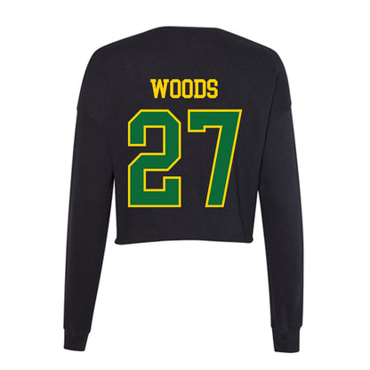 KYSU - NCAA Football : Josh Woods - Women's Cropped Crew Fleece-1