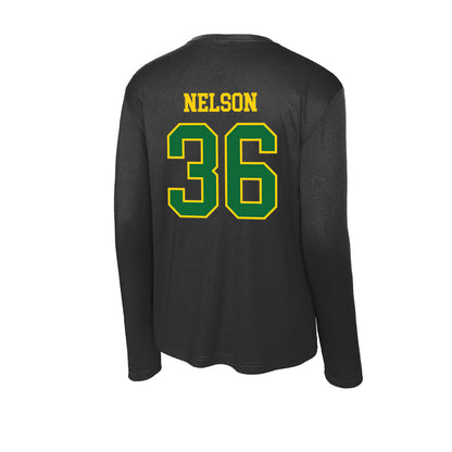 KYSU - NCAA Football : Kye Nelson - Activewear Long Sleeve T-Shirt-1