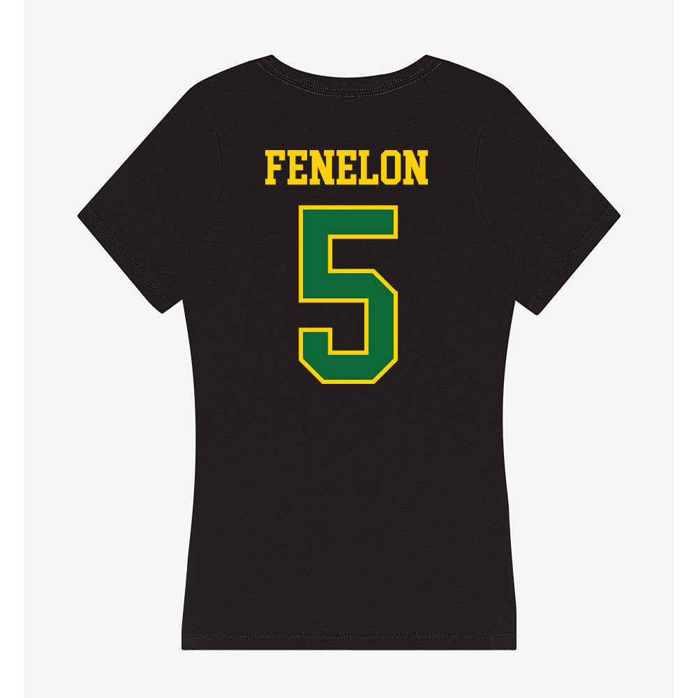 KYSU - NCAA Women's Basketball : Naja Fenelon - Women's V-Neck T-Shirt-1