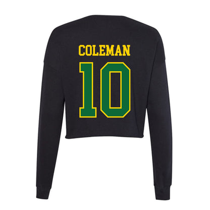 KYSU - NCAA Men's Volleyball : D'Angelo Coleman - Women's Cropped Crew Fleece-1