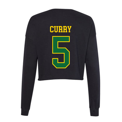 KYSU - NCAA Football : Navy Curry - Women's Cropped Crew Fleece-1