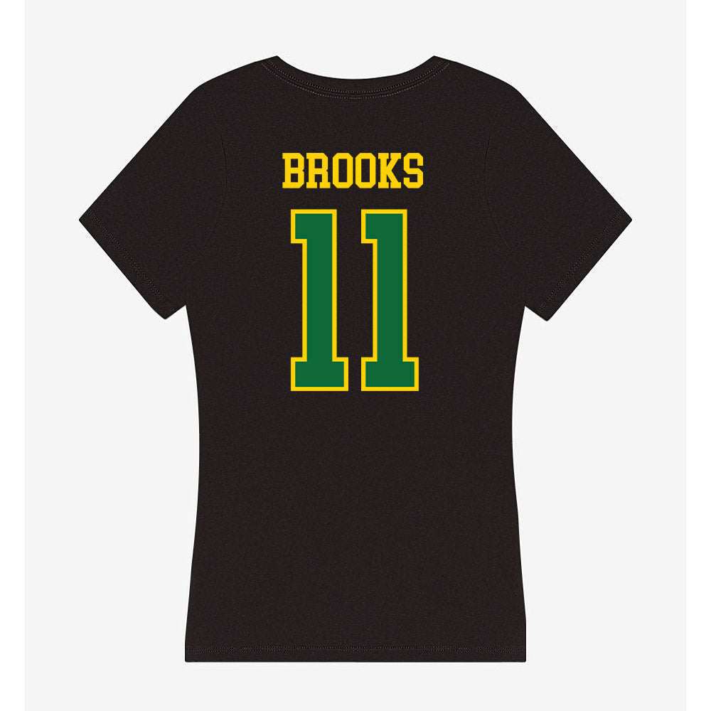 KYSU - NCAA Men's Basketball : Tyson Brooks - Women's V-Neck T-Shirt-1