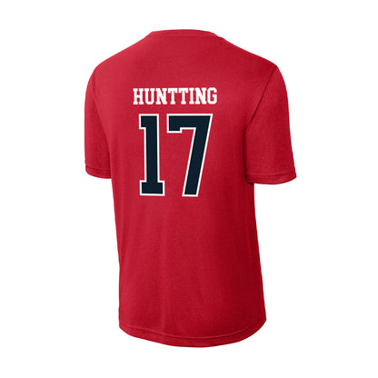Dallas Baptist - NCAA Men's Ice Hockey : David Huntting - Activewear T-Shirt-1