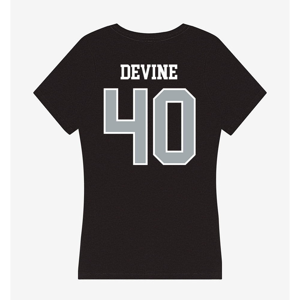 Providence - NCAA Men's Lacrosse : Kevin Devine - Women's V-Neck T-Shirt-1