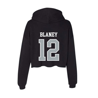 Providence - NCAA Women's Ice Hockey : Peyton Blaney - Women's Crop Fleece Hoodie-1