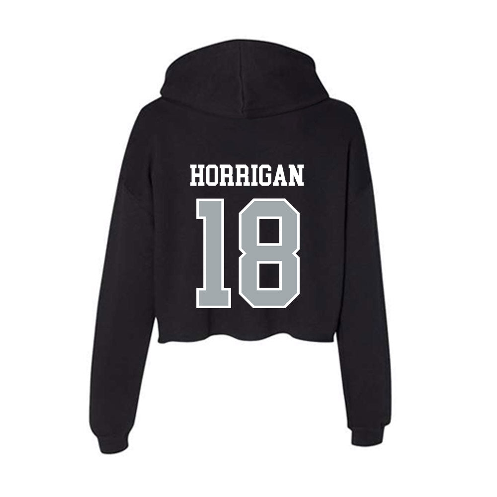 Providence - NCAA Men's Lacrosse : Jack Horrigan - Women's Crop Fleece Hoodie-1