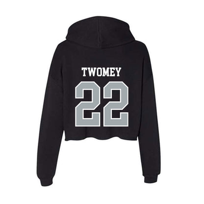 Providence - NCAA Softball : Alyssa Twomey - Women's Crop Fleece Hoodie-1