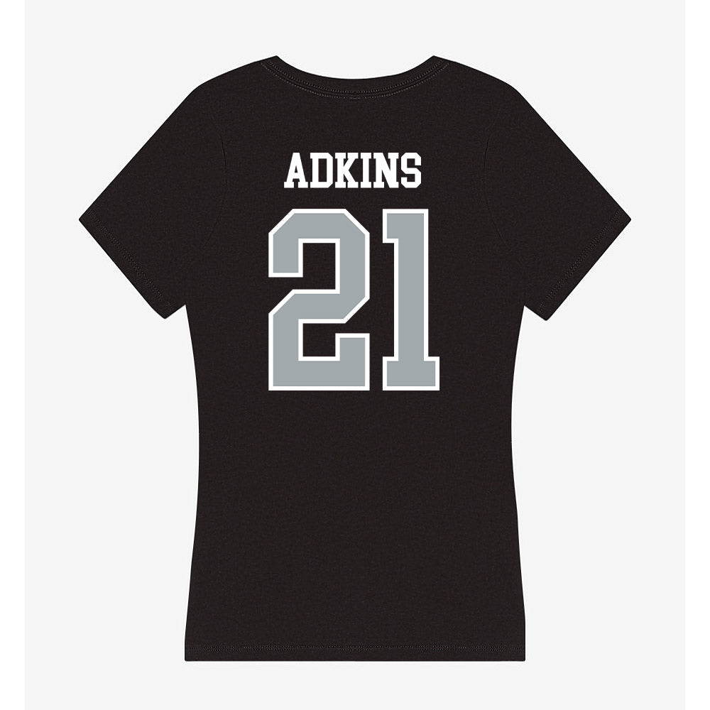 Providence - NCAA Women's Volleyball : Sophia Adkins - Women's V-Neck T-Shirt-1