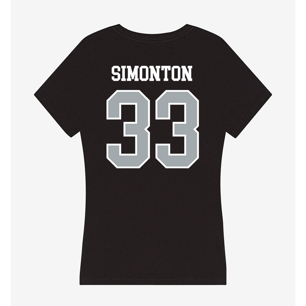 Providence - NCAA Men's Lacrosse : Chris Simonton - Women's V-Neck T-Shirt-1