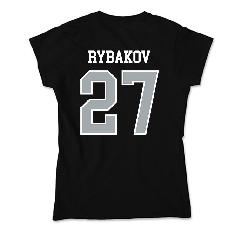 Providence - NCAA Men's Ice Hockey : Aleksandr Rybakov - Soft Style Women’s T-Shirt-1
