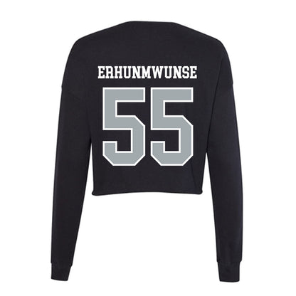 Providence - NCAA Men's Basketball : Oswin Erhunmwunse - Women's Cropped Crew Fleece-1