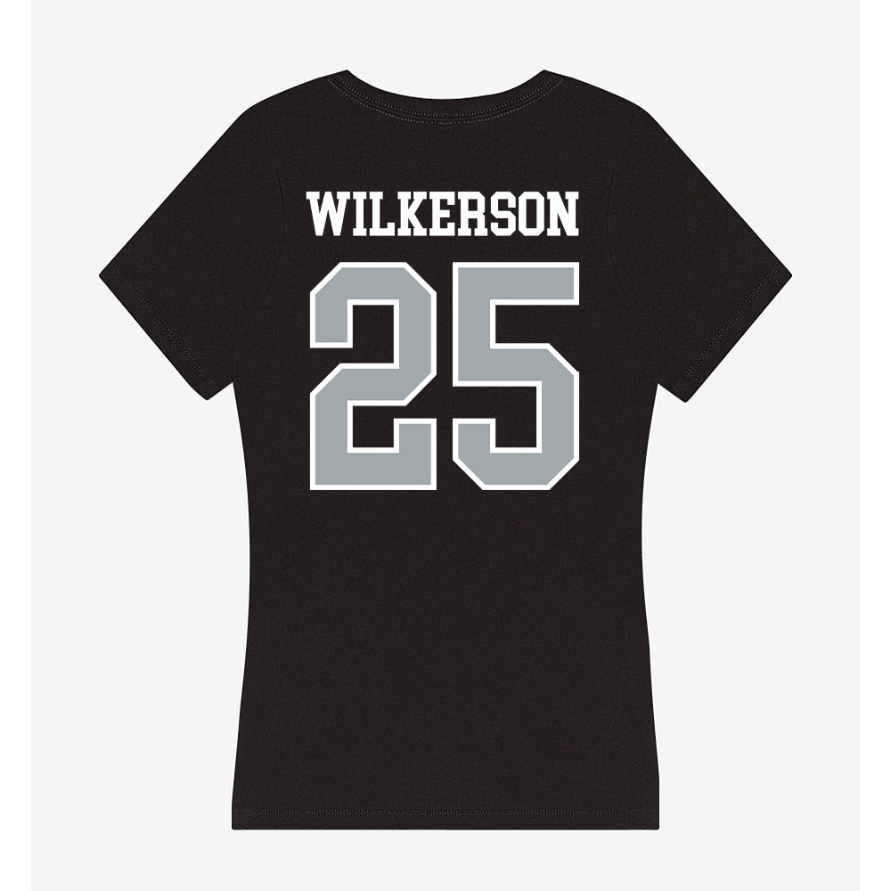Providence - NCAA Men's Lacrosse : Jay Wilkerson - Women's V-Neck T-Shirt-1