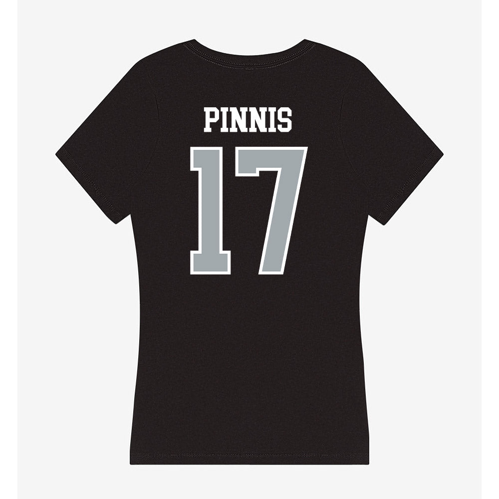 Providence - NCAA Men's Basketball : Peteris Pinnis - Women's V-Neck T-Shirt-1