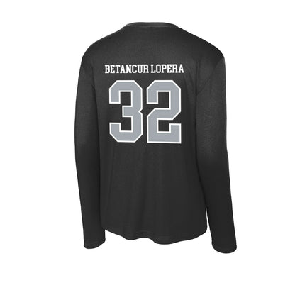 Providence - NCAA Men's Soccer : Steban Betancur Lopera - Activewear Long Sleeve T-Shirt-1