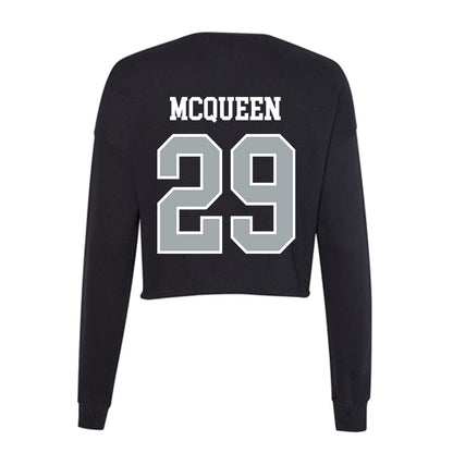 Providence - NCAA Men's Ice Hockey : Roger McQueen - Women's Cropped Crew Fleece-1
