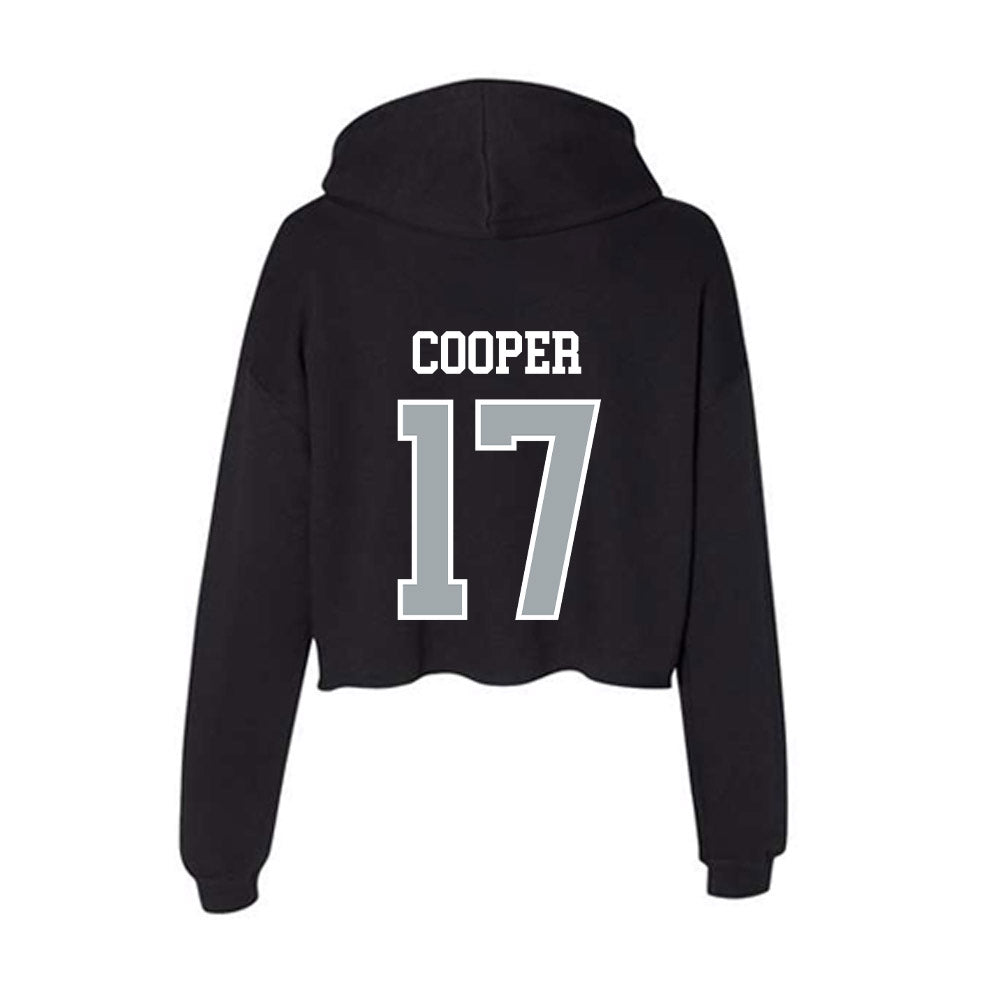 Providence - NCAA Men's Lacrosse : Jack Cooper - Women's Crop Fleece Hoodie-1