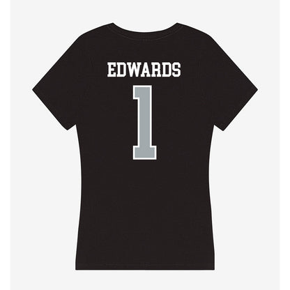 Providence - NCAA Men's Basketball : Jason Edwards - Women's V-Neck T-Shirt-1