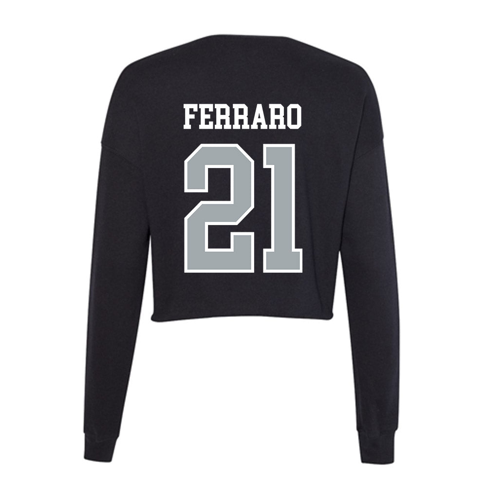 Providence - NCAA Men's Lacrosse : Will Ferraro - Women's Cropped Crew Fleece-1