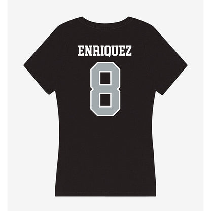 Providence - NCAA Women's Volleyball : Ava Enriquez - Women's V-Neck T-Shirt-1