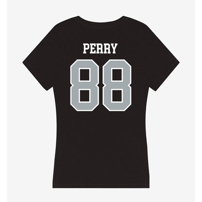 Providence - NCAA Men's Lacrosse : Eddie Perry - Women's V-Neck T-Shirt-1