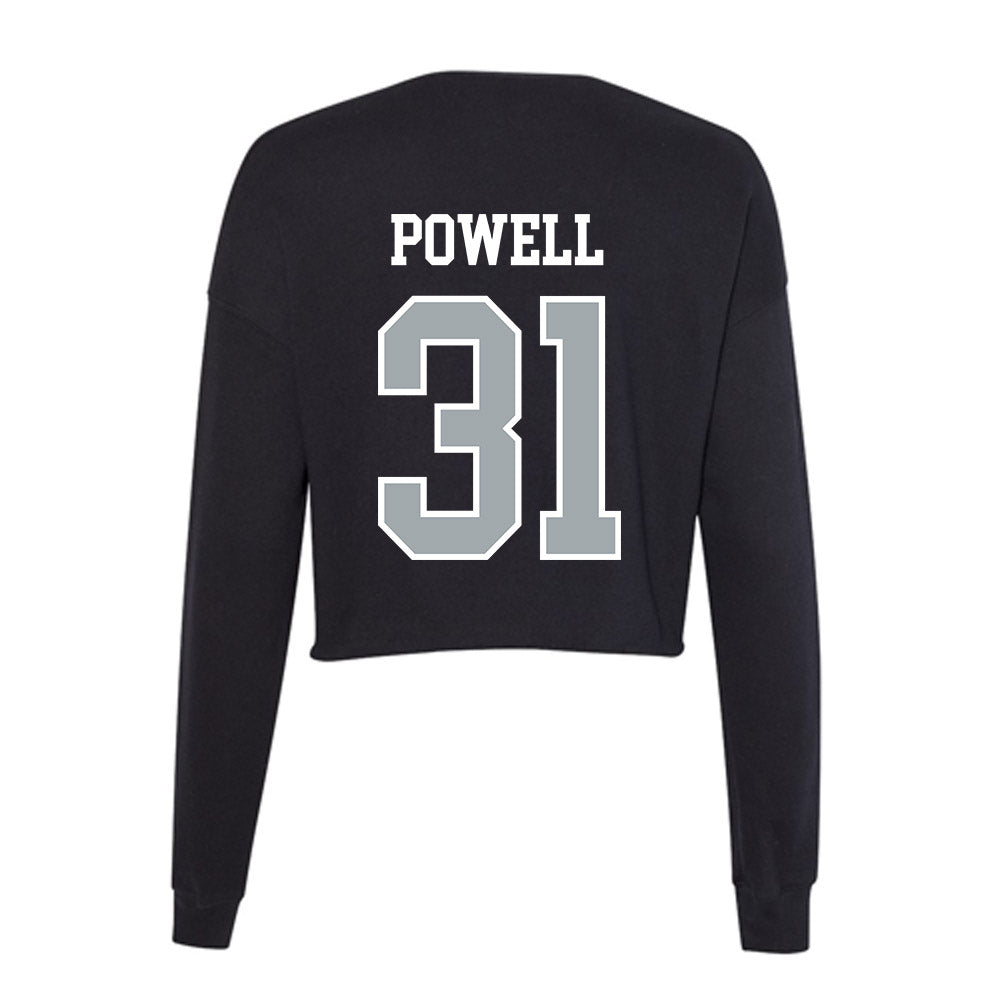 Providence - NCAA Men's Basketball : Duncan Powell - Women's Cropped Crew Fleece-1