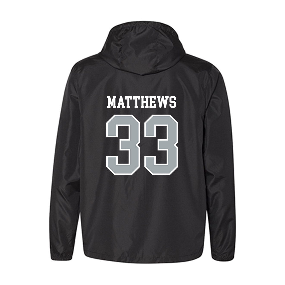 Providence - NCAA Men's Ice Hockey : Aaron Matthews - Windbreaker-1