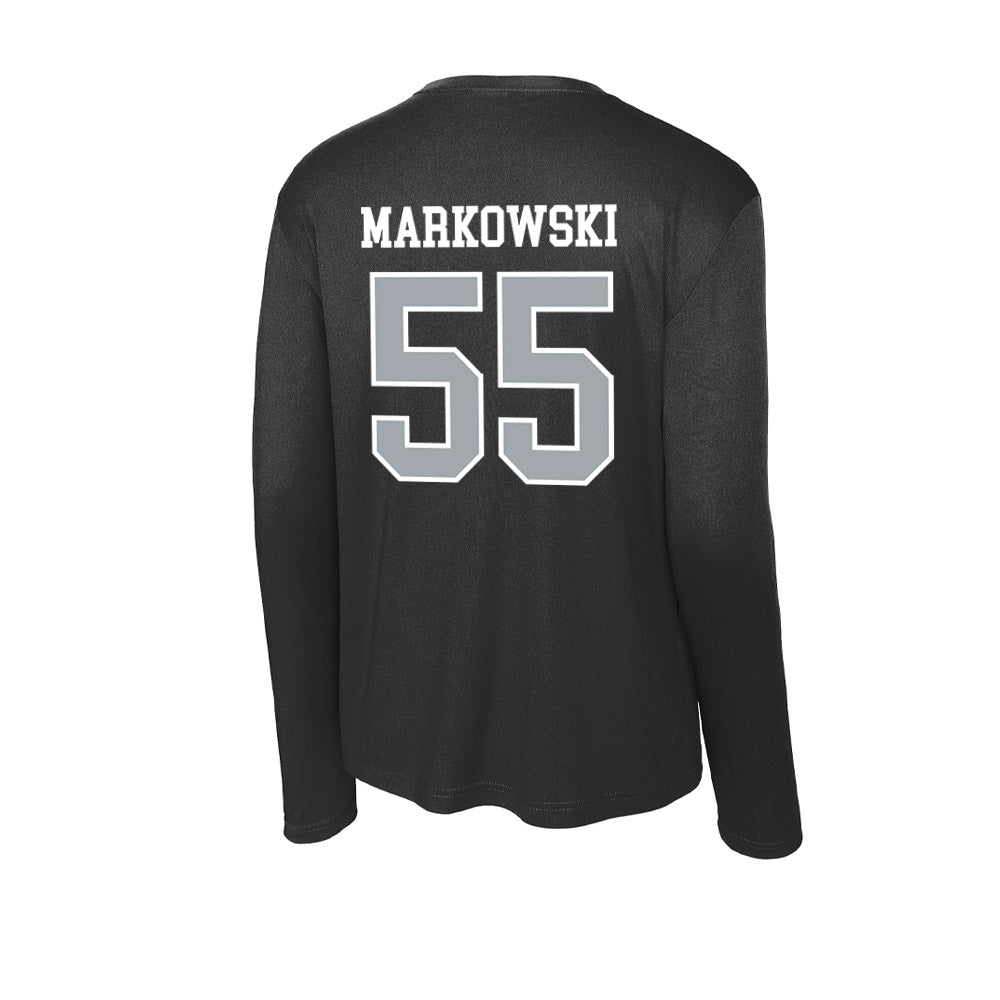 Providence - NCAA Men's Lacrosse : 9414057759 Markowski - Activewear Long Sleeve T-Shirt-1